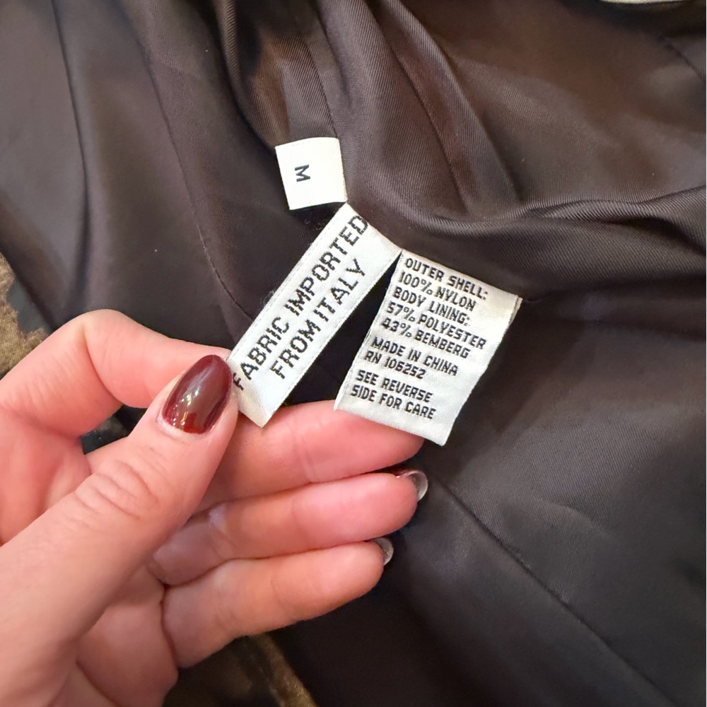 Jane Post Leopard Print Waterproof Blazer Jacket - image 4